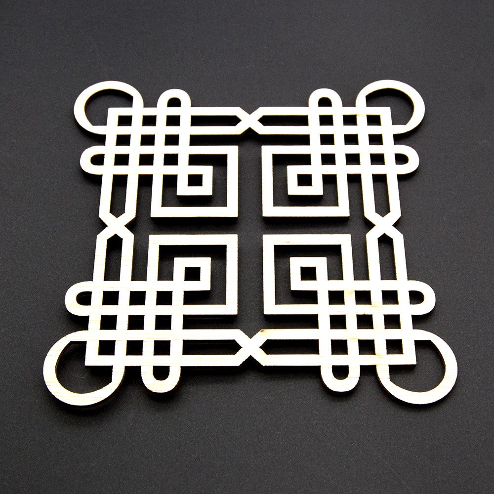 Salvamantel Celosía Árabe - Posaplatos -Diseño muhandas