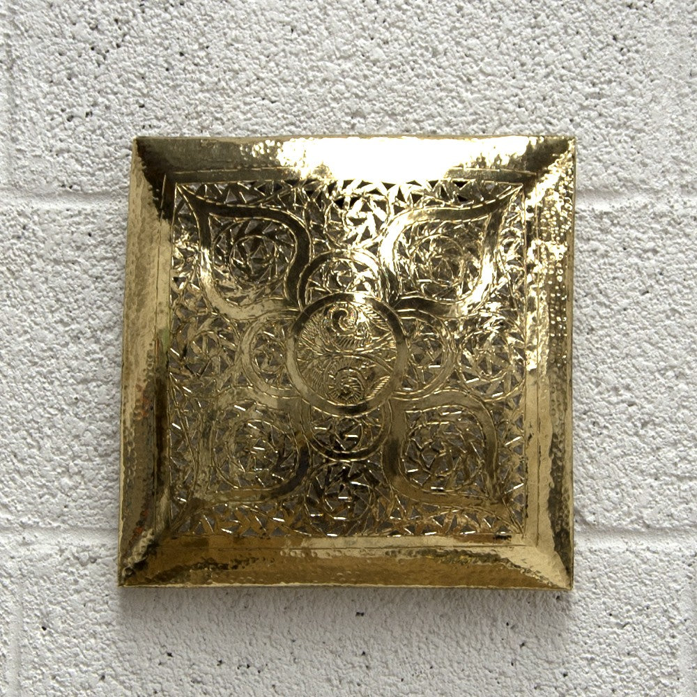 Aplique Arabe Pared - Latón Dorado - Modelo Dhahabi