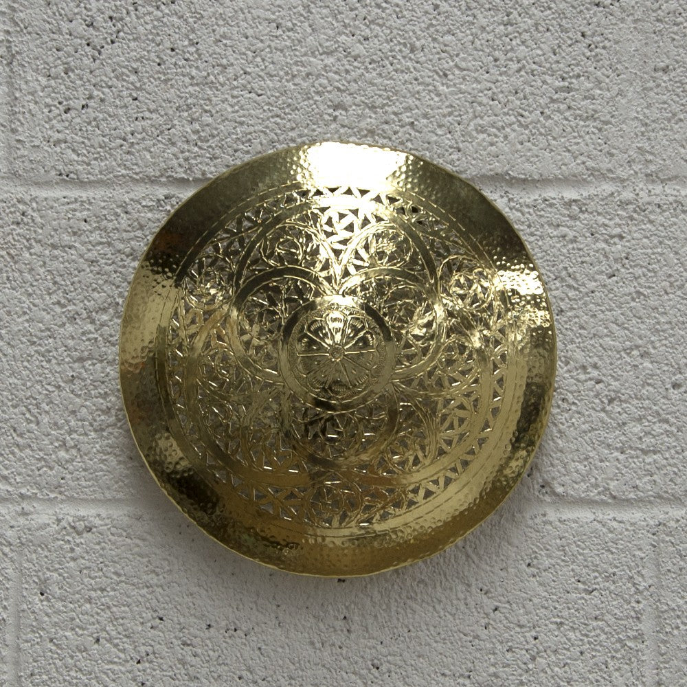 Plafón Árabe Techo o Pared - Latón Niquelado - Modelo alsuquf