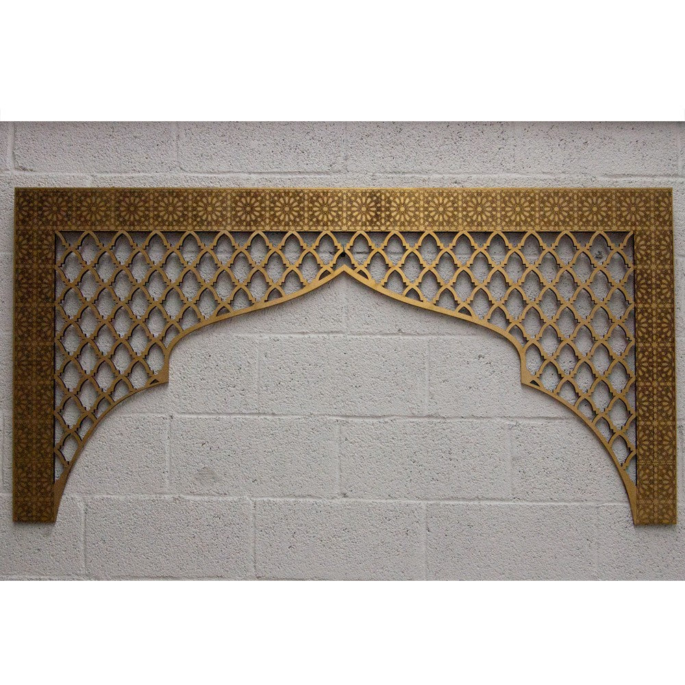 Cabecero Árabe Cama 160cm - Madera - Modelo Bab Mansur