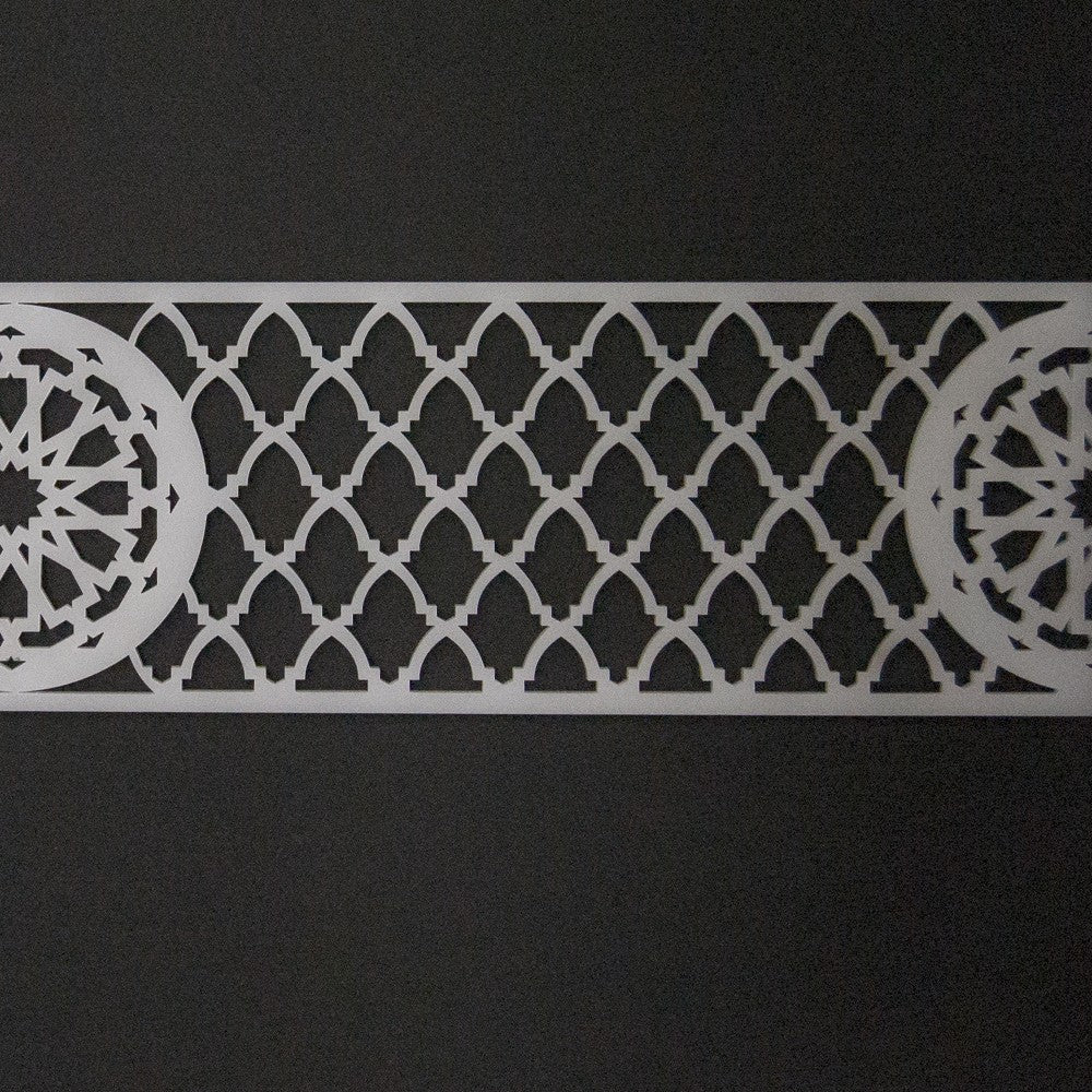 Plantilla Árabe Celosía Metacrilato 50 x 10 - Reutilizable - Modelo 10