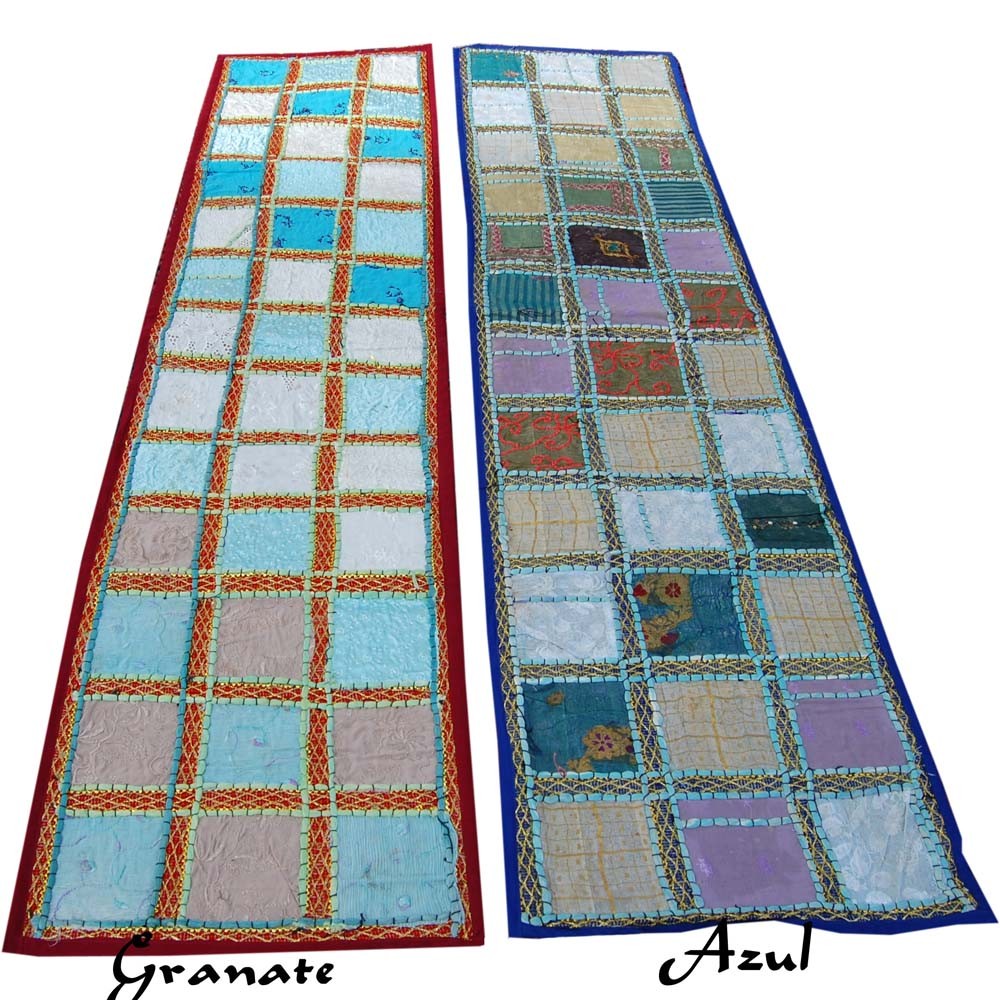 Tapete Bordados Dorados Largo - 145 x 48 cm - Varios Colores